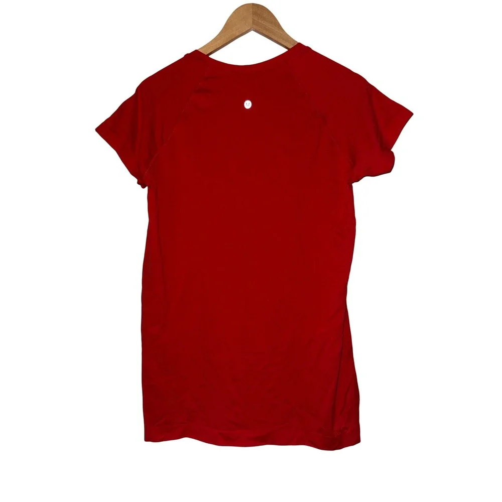 Lululemon New Year Swiftly Tech Short Sleeve Shirt Dark Red